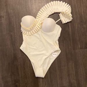 Andrea Iyamah White NISI XXL swimsuit! New with tags!